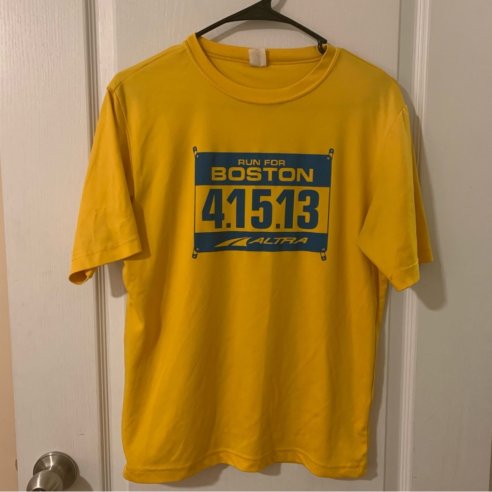 Altra Run for Boston Keep Running Shirt
